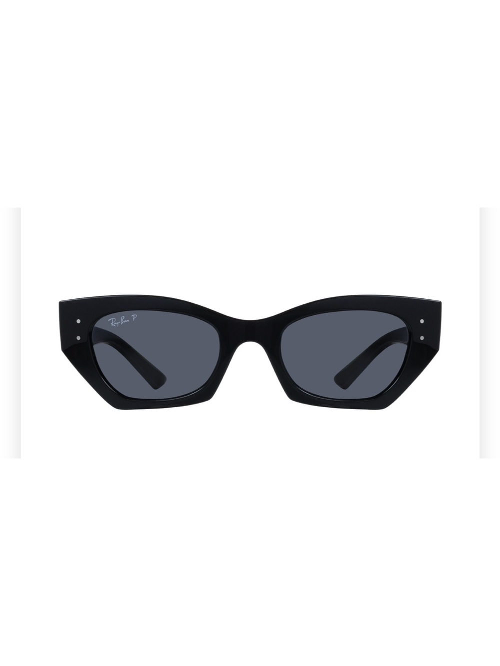 Ray-Ban Black Cat-Eye Women's Sunglasses with Dark Lenses